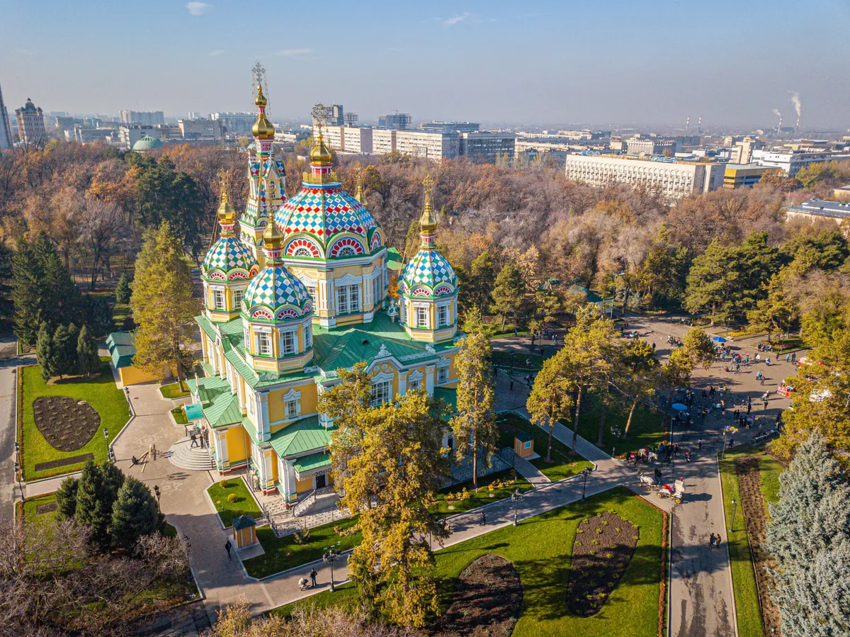 Ascension Cathedral in Almaty